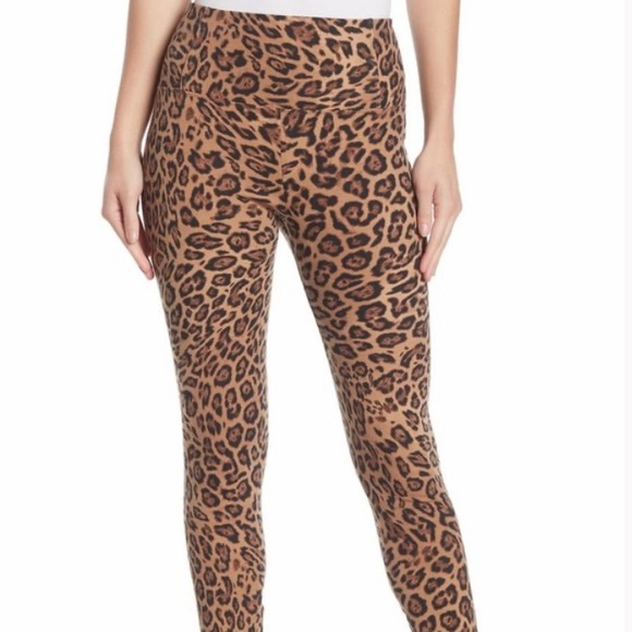 Love, Fire Cheetah Leopard Print Leggings - Picture 2 of 5